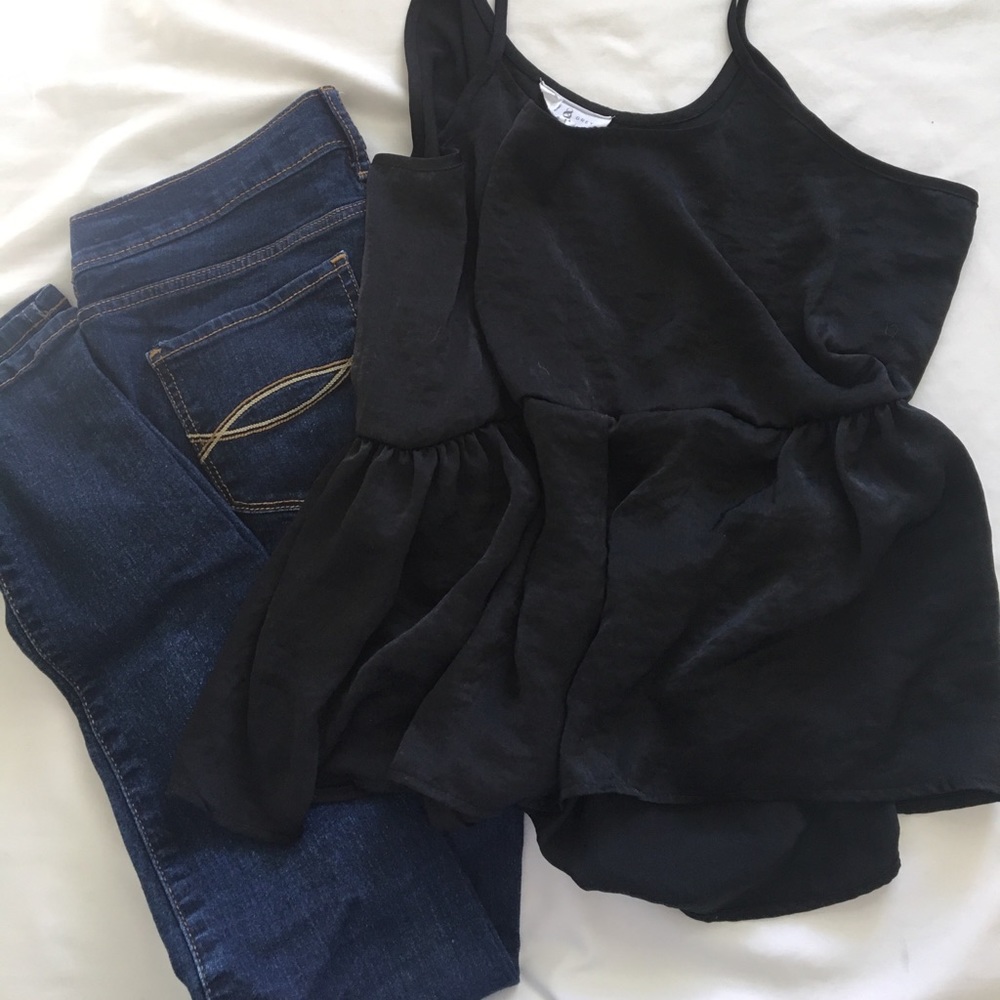 Abercrombie & fitch strech skinny jean size: 0s 25